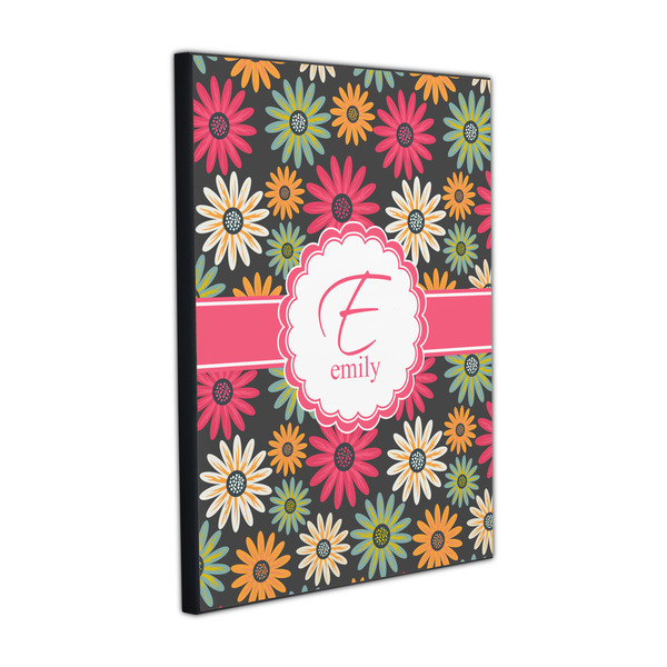 Daisies 16x20 Wood Print - Angle View