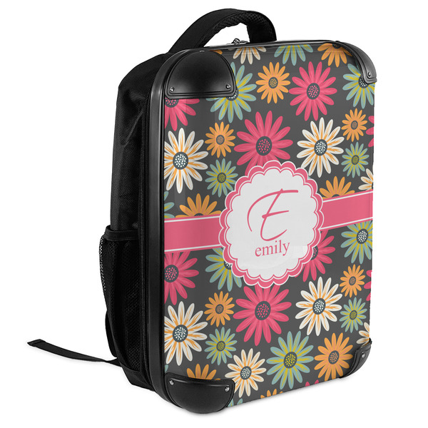 Daisies 18" Hard Shell Backpacks - ANGLED VIEW