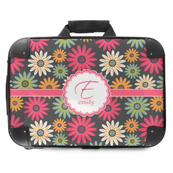 Daisies Hard Shell Briefcase - 18" (Personalized)