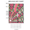 Daisies 2'x3' Indoor Area Rugs - Size Chart