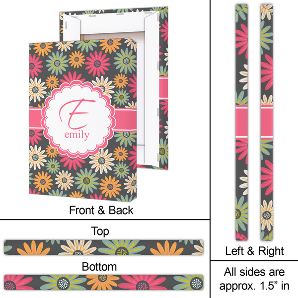 Daisies 20x30 - Canvas Print - Approval