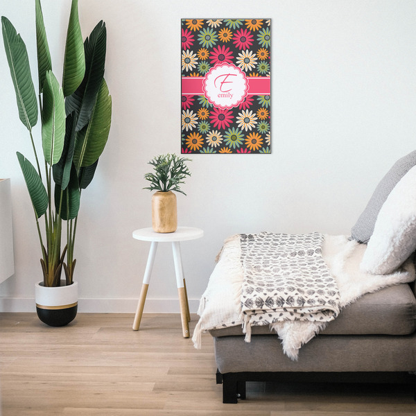 Daisies 20x30 Wood Print - In Context