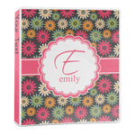 Daisies 3-Ring Binder - 1 inch (Personalized)