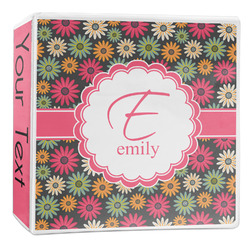 Daisies 3-Ring Binder - 2 inch (Personalized)