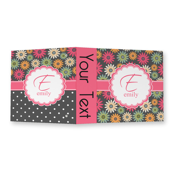 Daisies 3 Ring Binders - Full Wrap - 2" - OPEN OUTSIDE