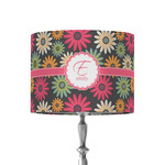 Daisies 8" Drum Lamp Shade - Fabric (Personalized)