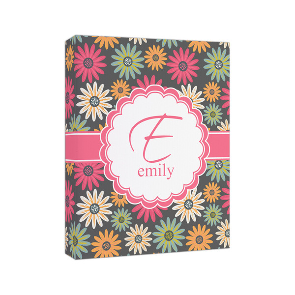 Daisies 8x10 - Canvas Print - Angled View