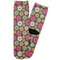 Daisies Adult Crew Socks - Single Pair - Front and Back