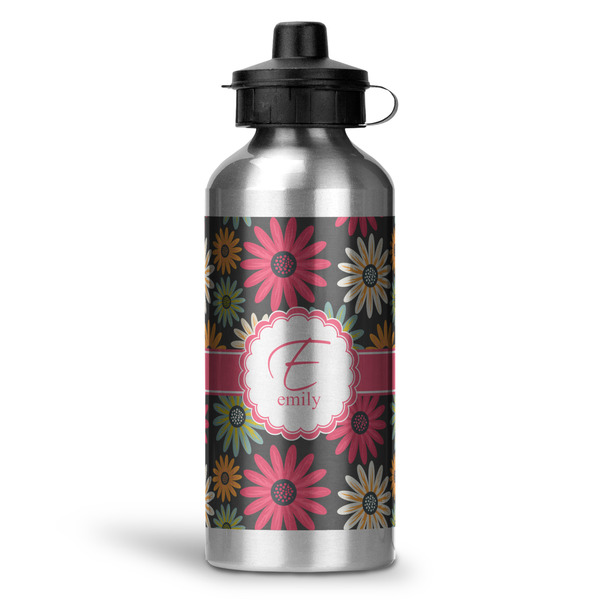 Custom Daisies Water Bottles - 20 oz - Aluminum (Personalized)