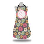 Daisies Apron w/ Name and Initial