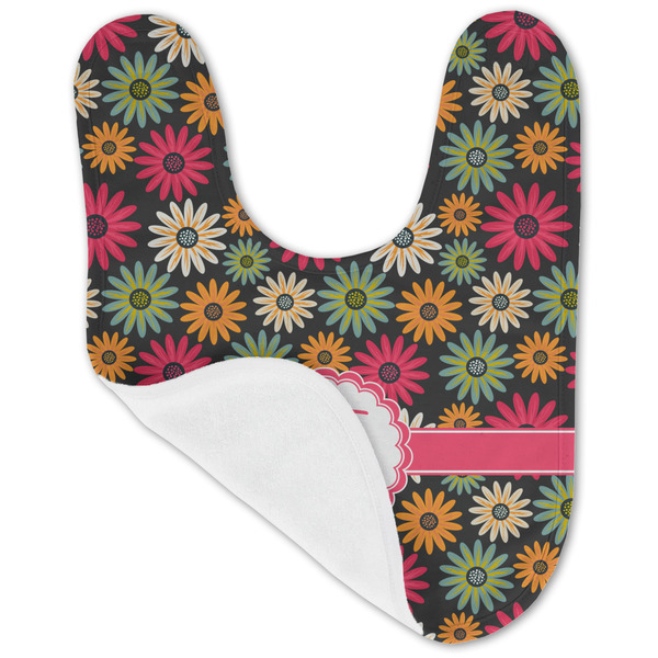 Daisies Baby Bib - AFT folded