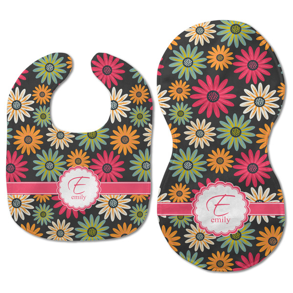 Daisies Baby Bib & Burp Set - Approval (new bib & burp)