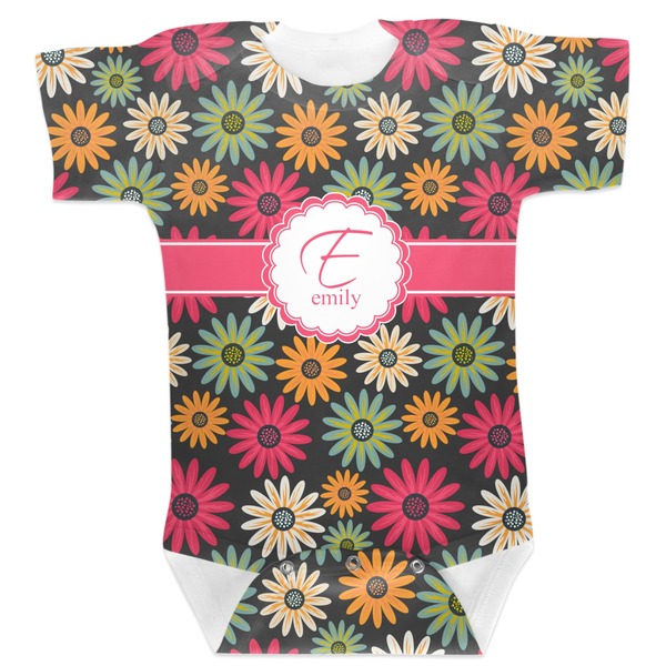 Custom Daisies Baby Bodysuit (Personalized)