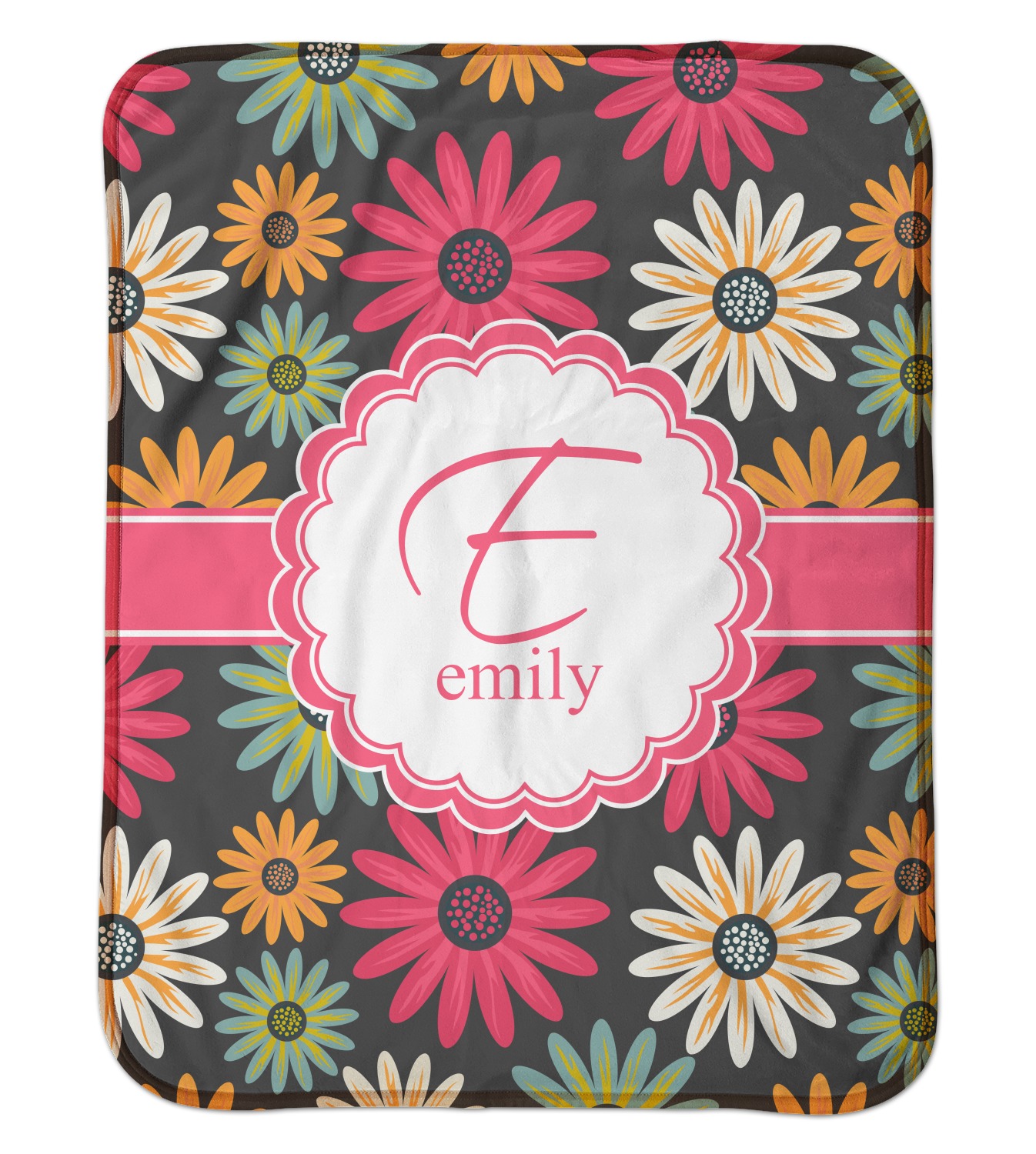 sherpa baby blanket personalized