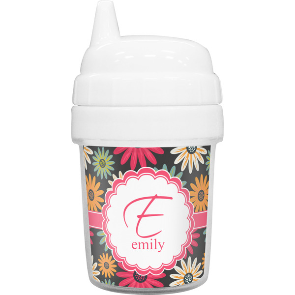 Custom Daisies Baby Sippy Cup (Personalized)