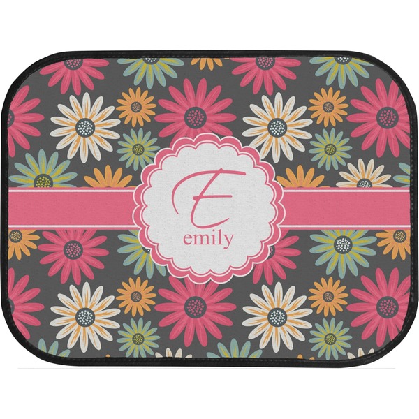 Daisies Back Seat Car Mat