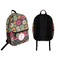 Daisies Backpack front and back - Apvl