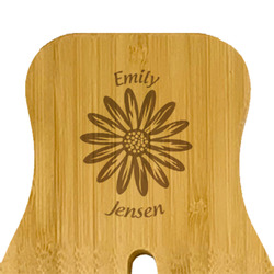 Daisies Bamboo Salad Mixing Hand (Personalized)