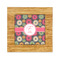 Daisies Bamboo Trivet with 6" Tile - FRONT