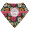 Daisies Bandana Bib (Personalized)