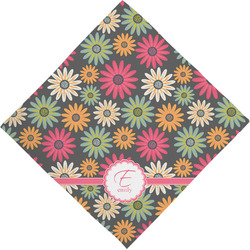 Daisies Dog Bandana Scarf w/ Name and Initial