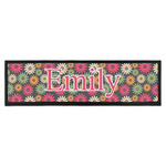Daisies Bar Mat - Large (Personalized)