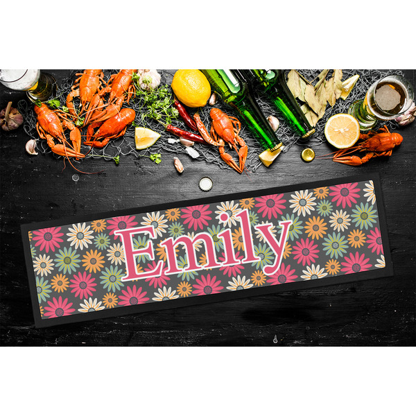 Daisies Bar Mat - Large - LIFESTYLE