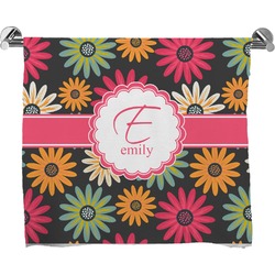 Daisies Bath Towel (Personalized)