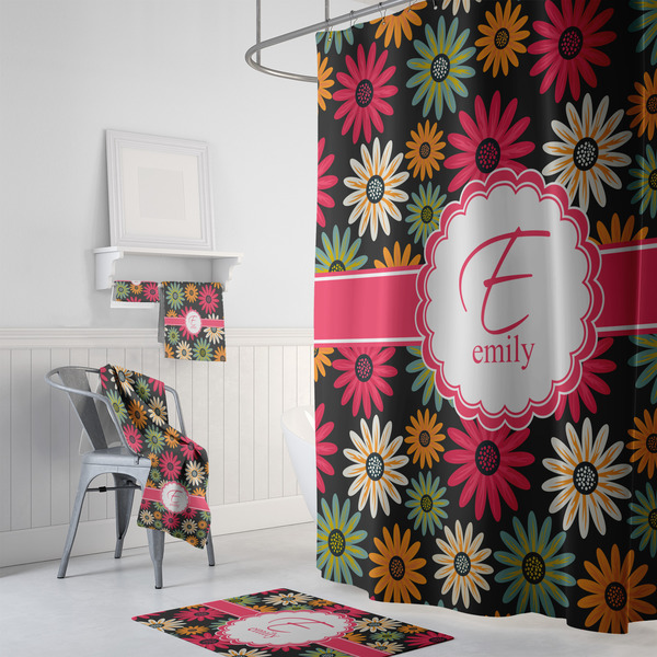 Daisies Bath Towel Sets - 3-piece - In Context