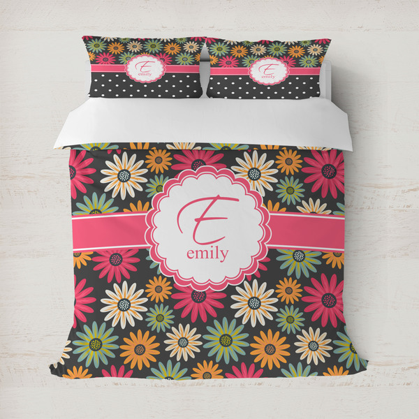 Custom Daisies Duvet Cover (Personalized)