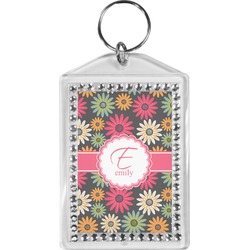 Daisies Bling Keychain (Personalized)