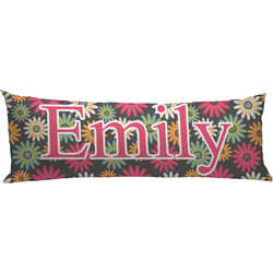 Daisies Body Pillow Case (Personalized)