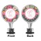 Daisies Bottle Stopper - Front and Back