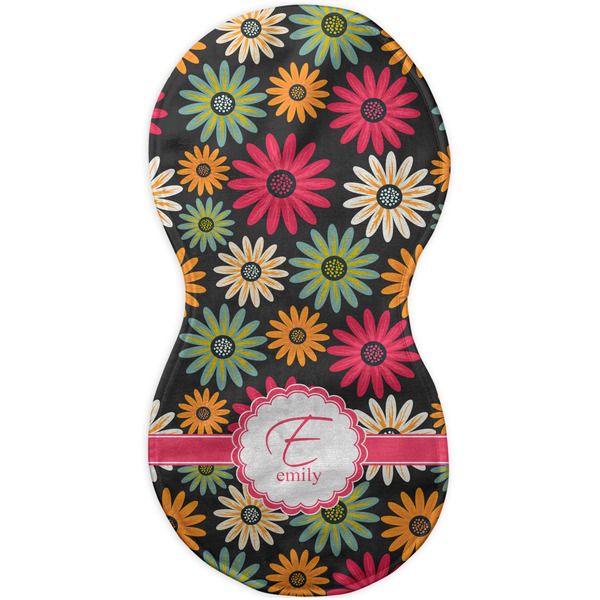 Daisies Burp Peanut Shaped Flat