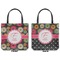 Daisies Canvas Tote - Front and Back