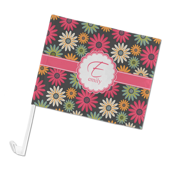 Custom Daisies Car Flag - Large (Personalized)