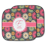 Daisies Car Sun Shade - Two Piece (Personalized)