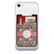 Daisies Cell Phone Credit Card Holder w/ Phone