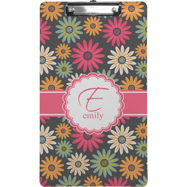 Custom Daisies Clipboard (Legal Size) (Personalized)