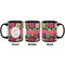 Daisies Coffee Mug - 11 oz - Black APPROVAL