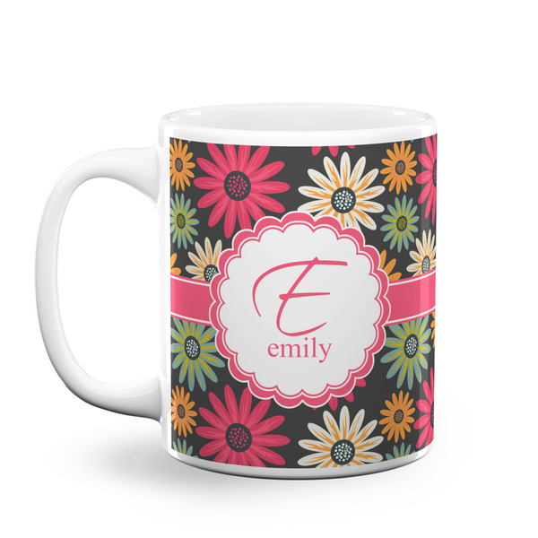 Custom Daisies Coffee Mug (Personalized)