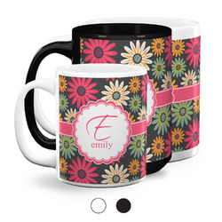 Daisies Coffee Mugs (Personalized)