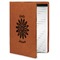 Daisies Leatherette Portfolio with Notepad - Small - Double Sided (Personalized)