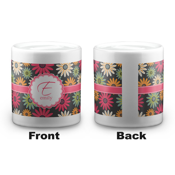 Daisies Coin Bank - Apvl