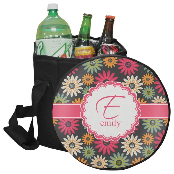 Custom Daisies Collapsible Cooler & Seat (Personalized)