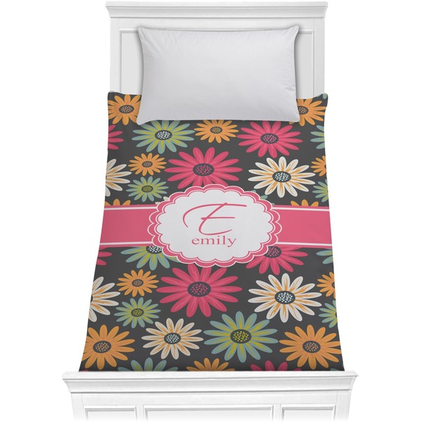 Custom Daisies Comforter - Twin XL (Personalized)