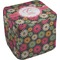 Daisies Cube Poof Ottoman (Top)