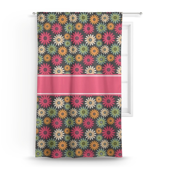Custom Daisies Curtain