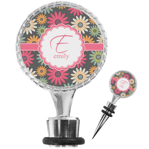 Custom Daisies Wine Bottle Stopper (Personalized)