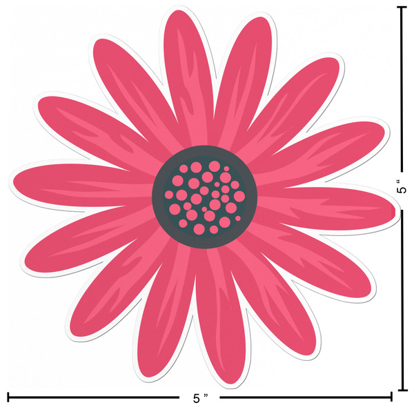 Daisies Custom Shape Iron On Patches - L - APPROVAL